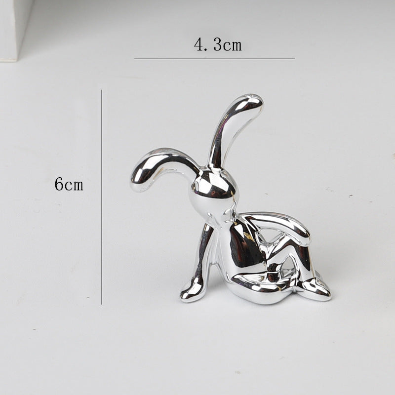 Creative Rabbit Decoration for Shelf