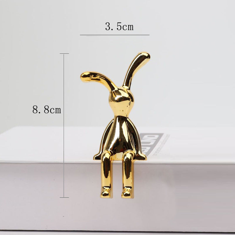 Creative Rabbit Decoration for Shelf