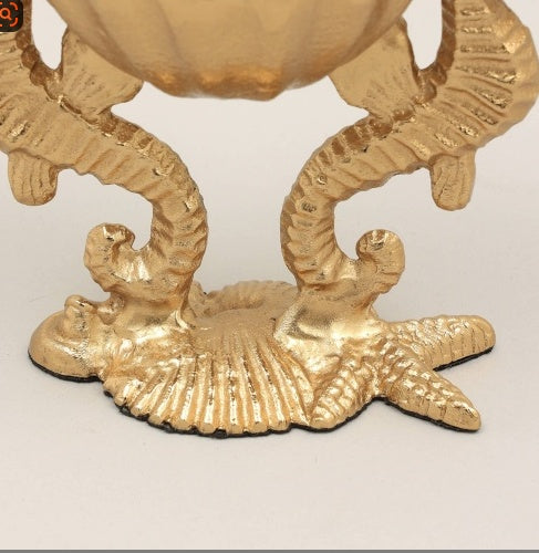 Vintage Gold Accent Bowl