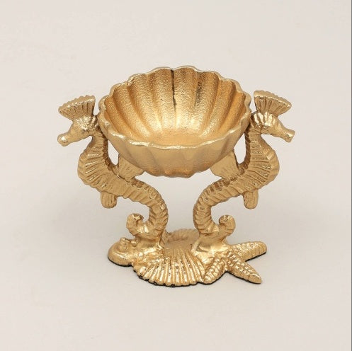 Vintage Gold Accent Bowl