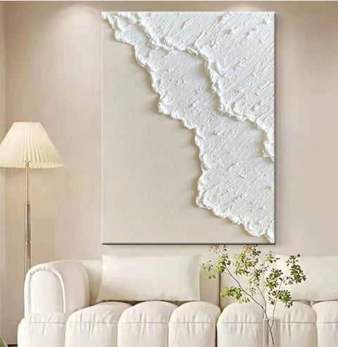 Handmade White Niche Wall Art