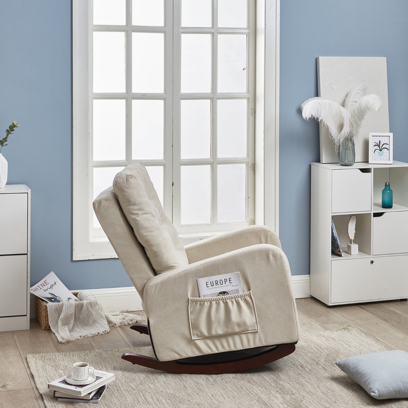 Minimalist Lazy Sofa Chair – Single Recliner