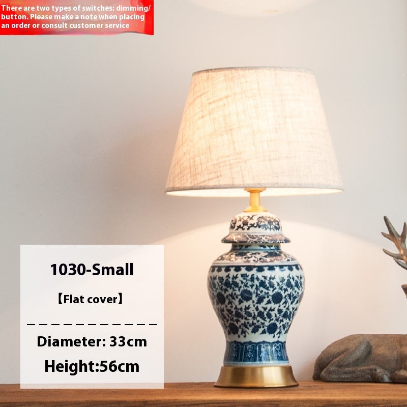 Blue & White Porcelain Table Lamp