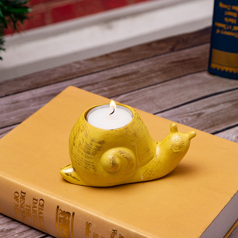 Easter Animal Home Party Decor Resin Carved Snail Ornament