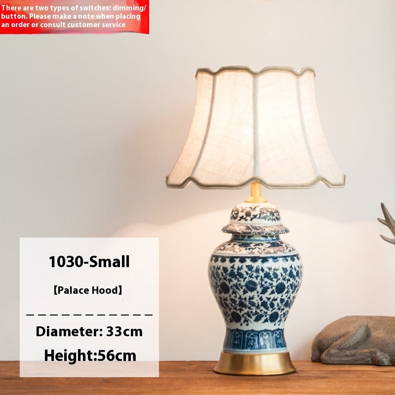 Blue & White Porcelain Table Lamp