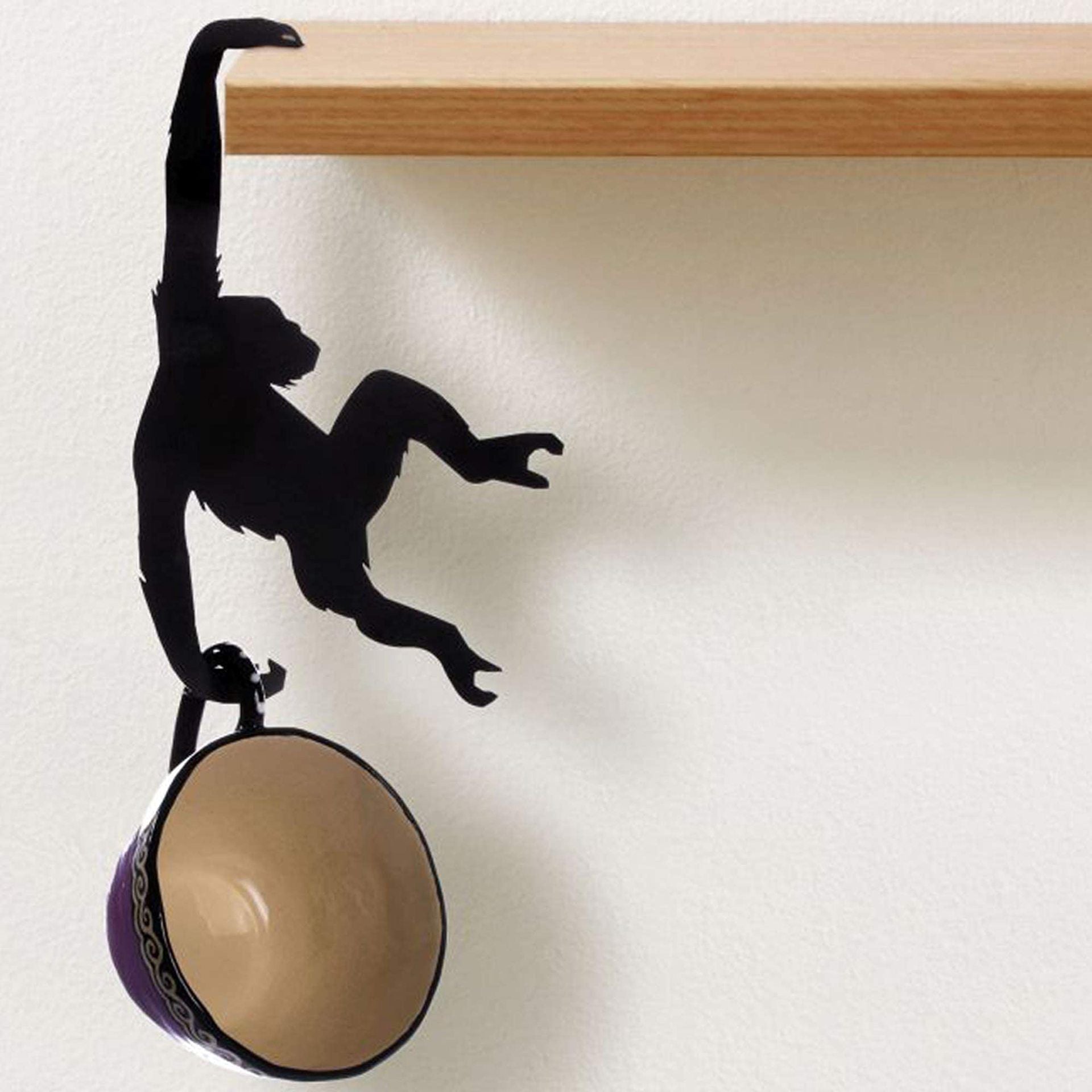 Wooden Monkey Wall Hook – Fun Home Décor