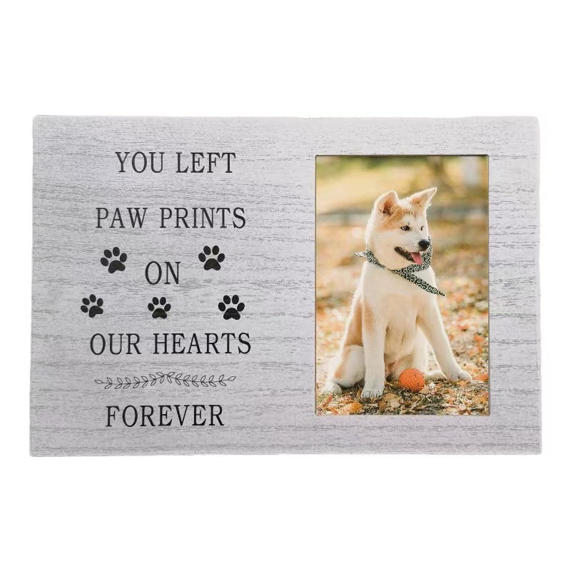 Wooden Picture Pendant Ornament