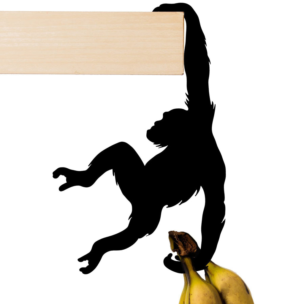 Wooden Monkey Wall Hook – Fun Home Décor