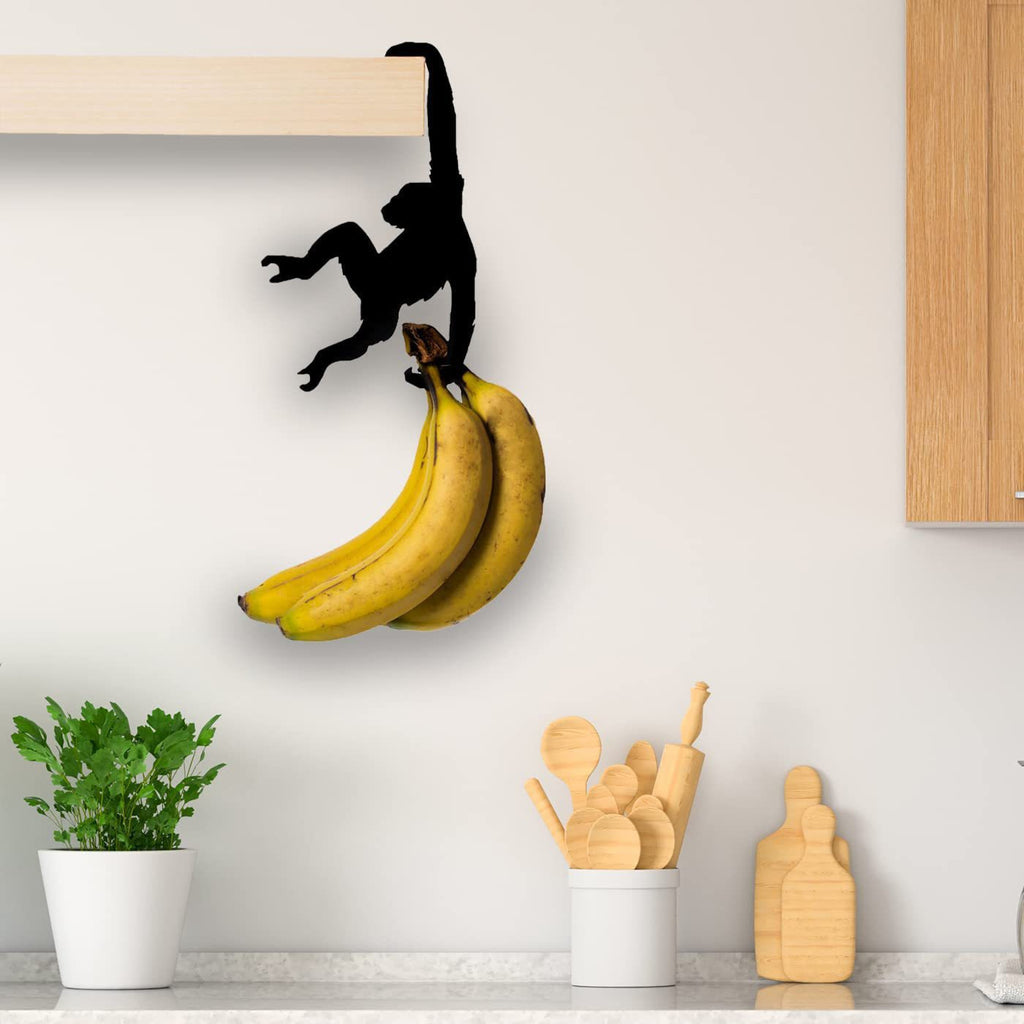 Wooden Monkey Wall Hook – Fun Home Décor
