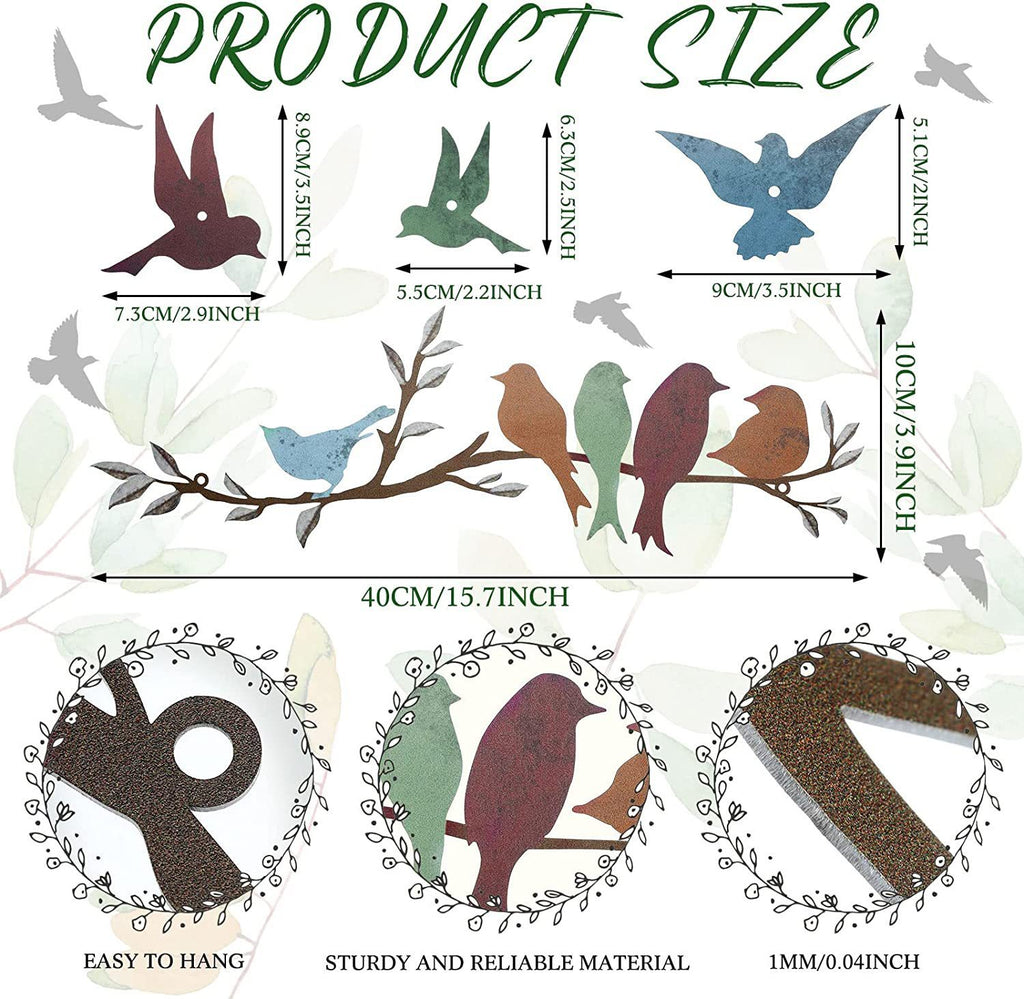 Bird on Branch Wall Decor