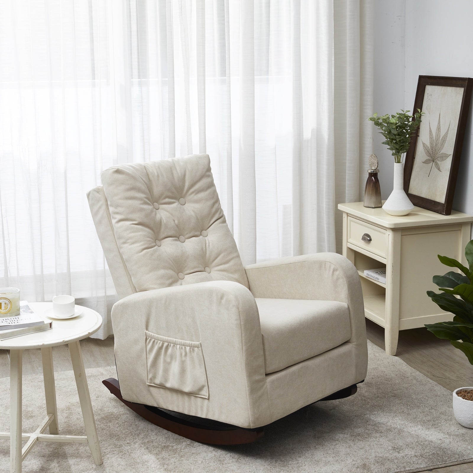 Minimalist Lazy Sofa Chair – Single Recliner