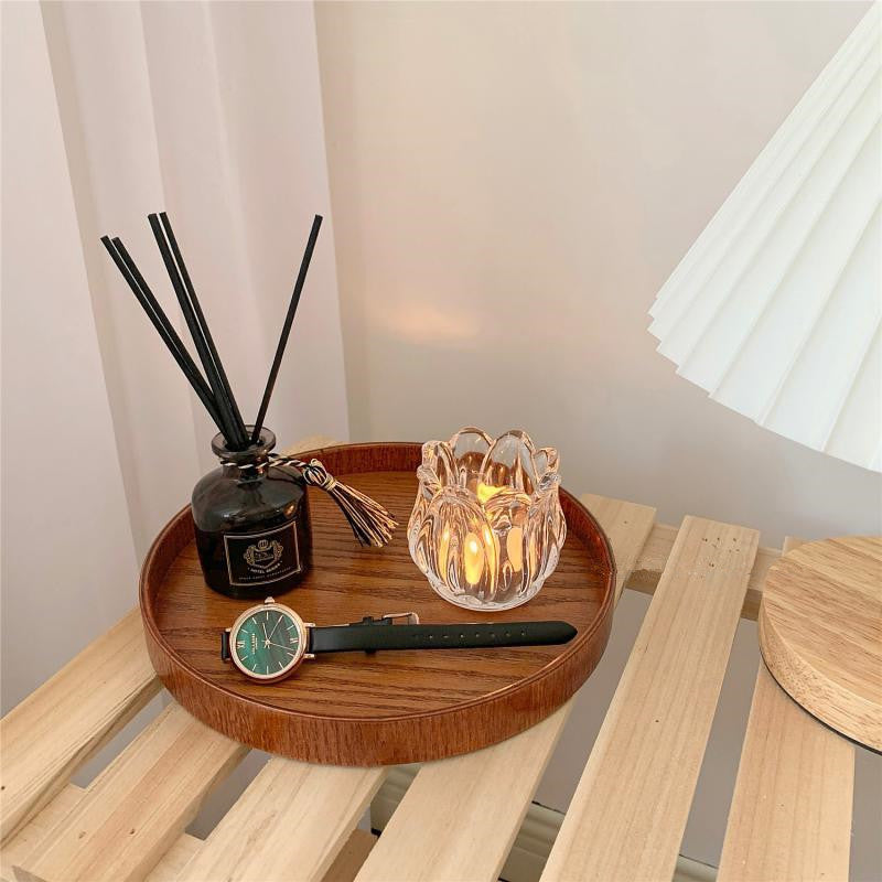 Elegant Tulip Candle Ornament