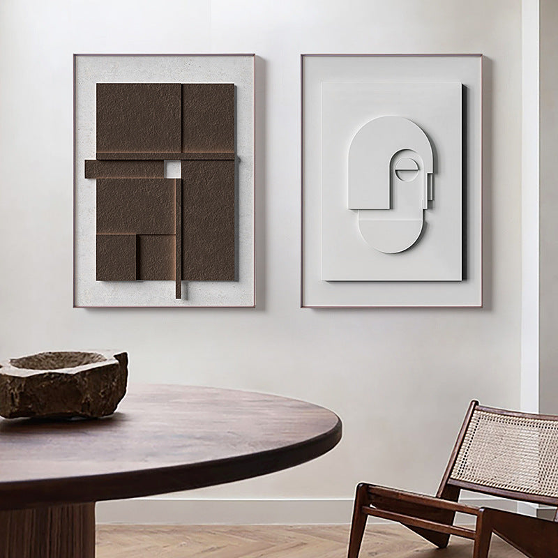 Abstract Morandi Hanging Painting