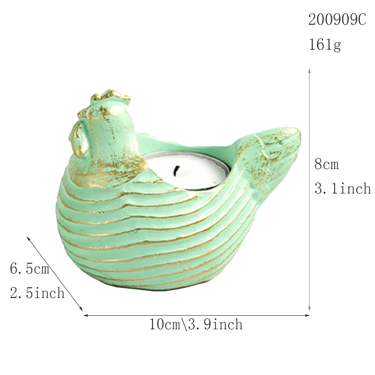 Easter Animal Home Party Decor Resin Carved Snail Ornament