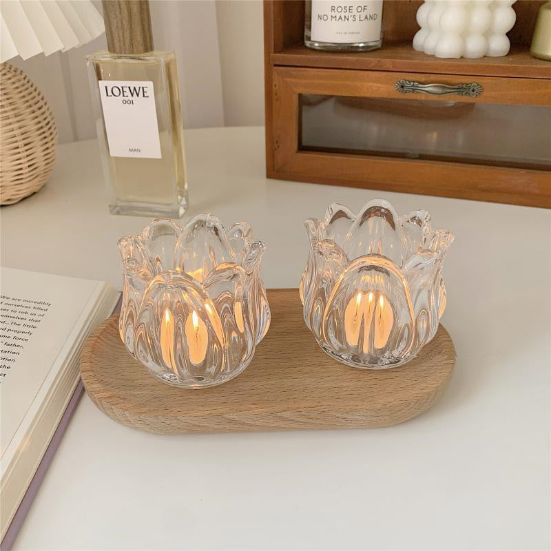 Elegant Tulip Candle Ornament