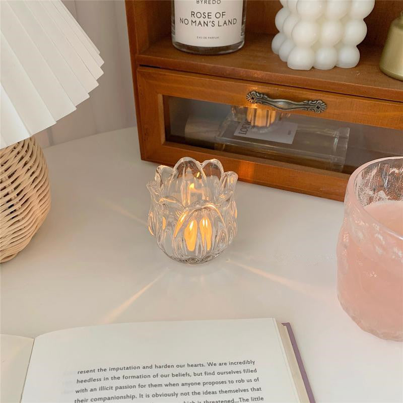 Elegant Tulip Candle Ornament