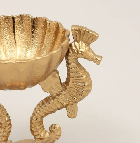 Vintage Gold Accent Bowl
